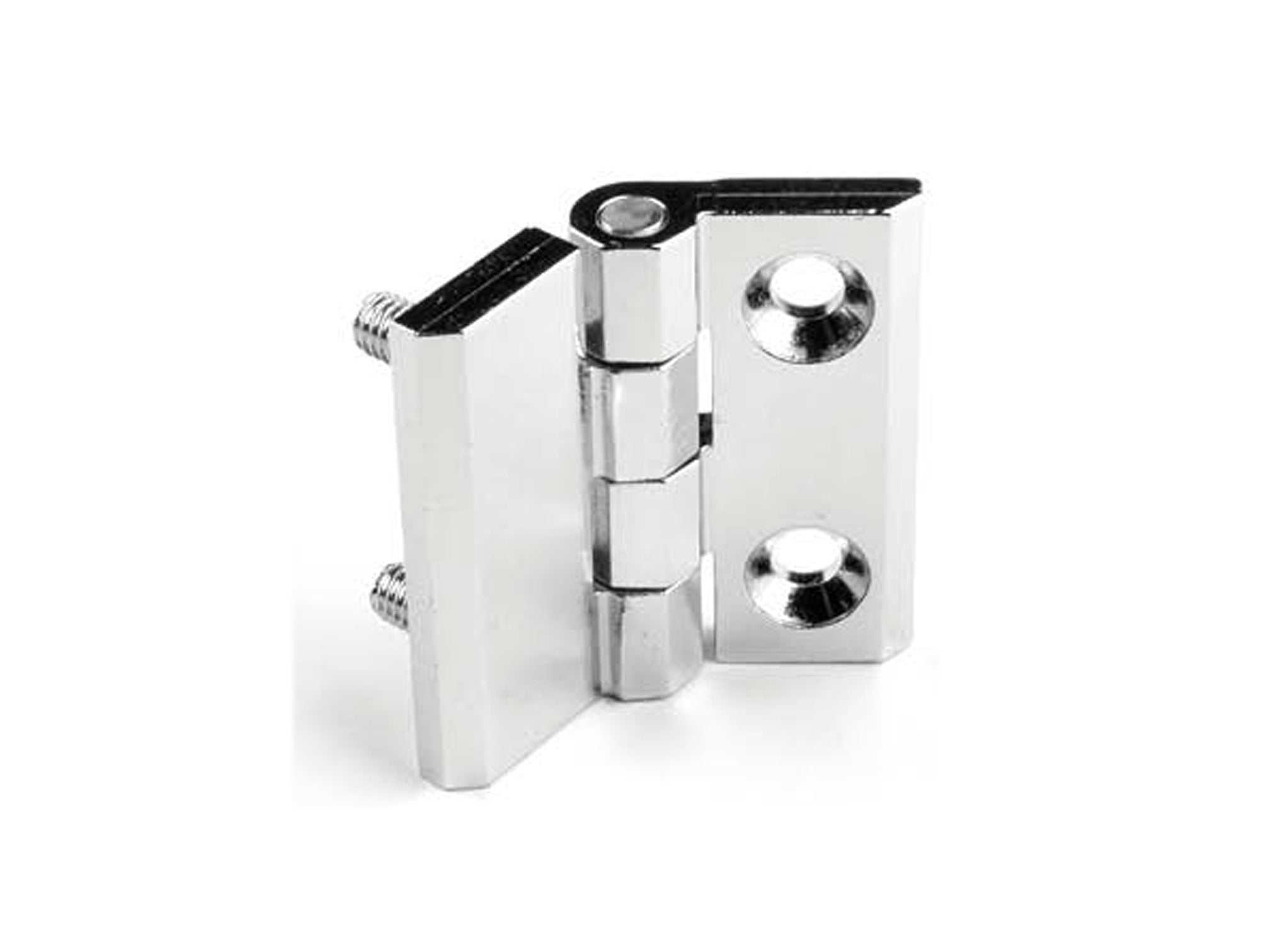 Flat hinge with pin and through hole CHROME ZAMA - CZC/AC - Range  Flat hinge with pin and through hole CHROME ZAMA - CZC/AC - Range